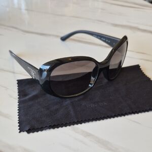 Prada Black Oversized Sunglasses
